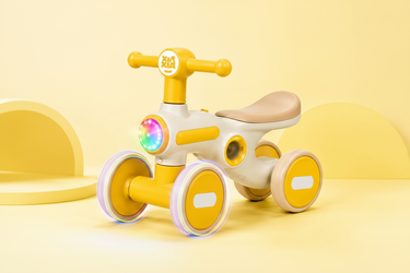 Yellow Balance Bike Marketing